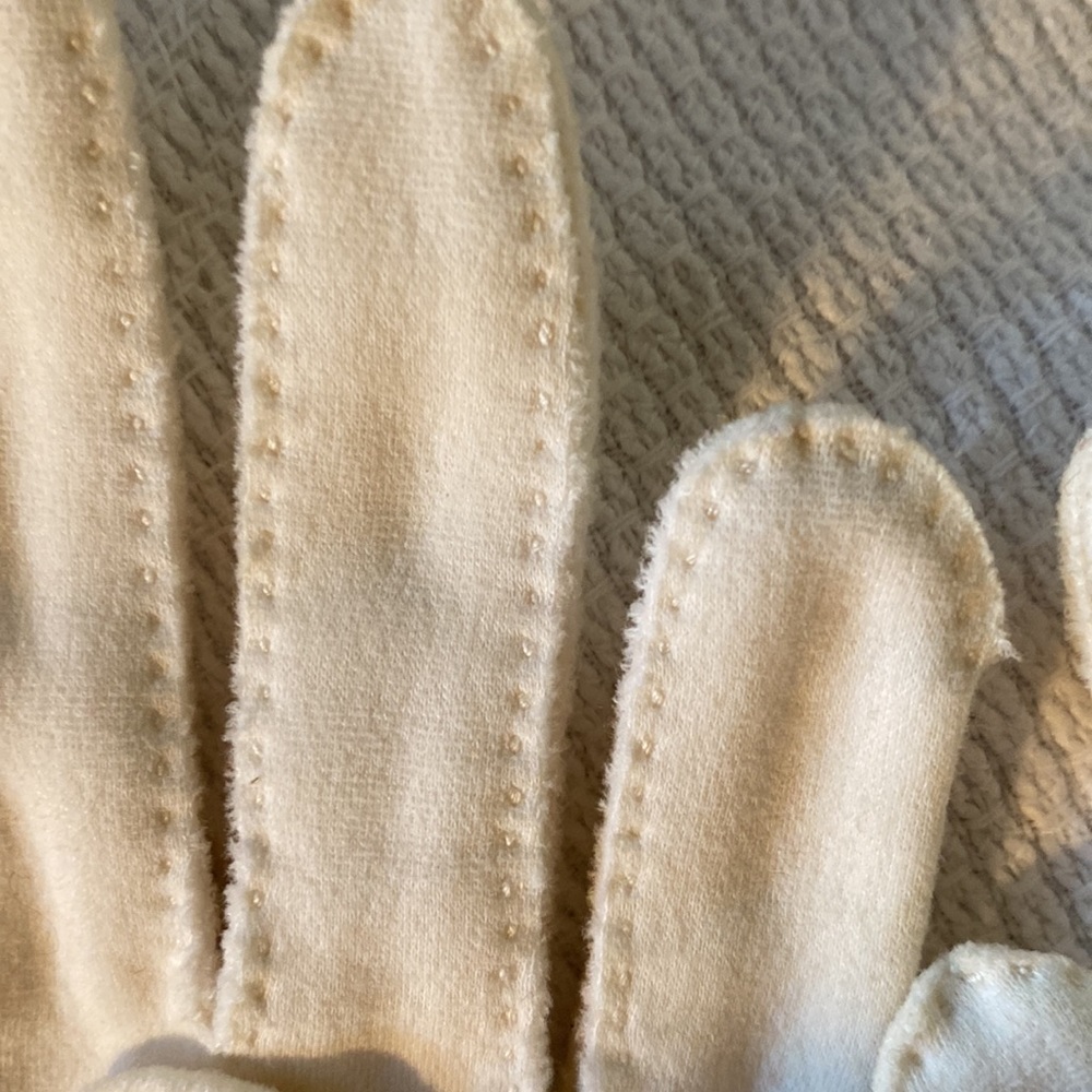 Crescendo Vintage 50’s Collectible Beaded Gloves size 6.5 - Picture 7 of 10